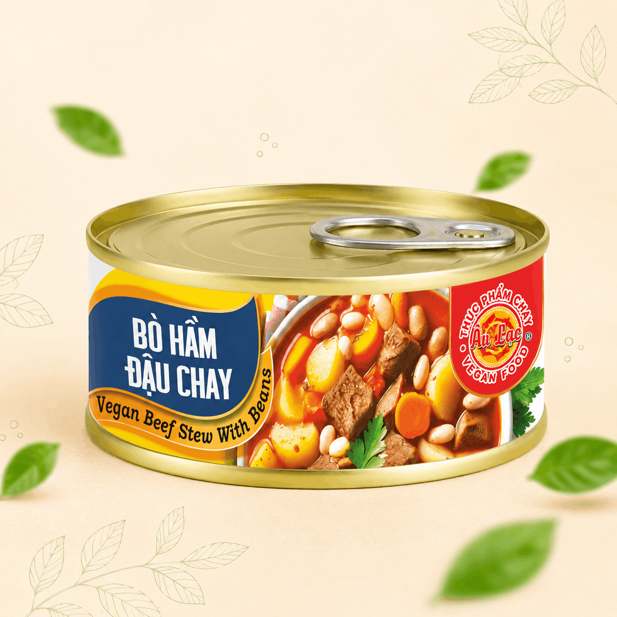 Bò Hầm Đậu Chay 160g Âu Lạc (Vegan)