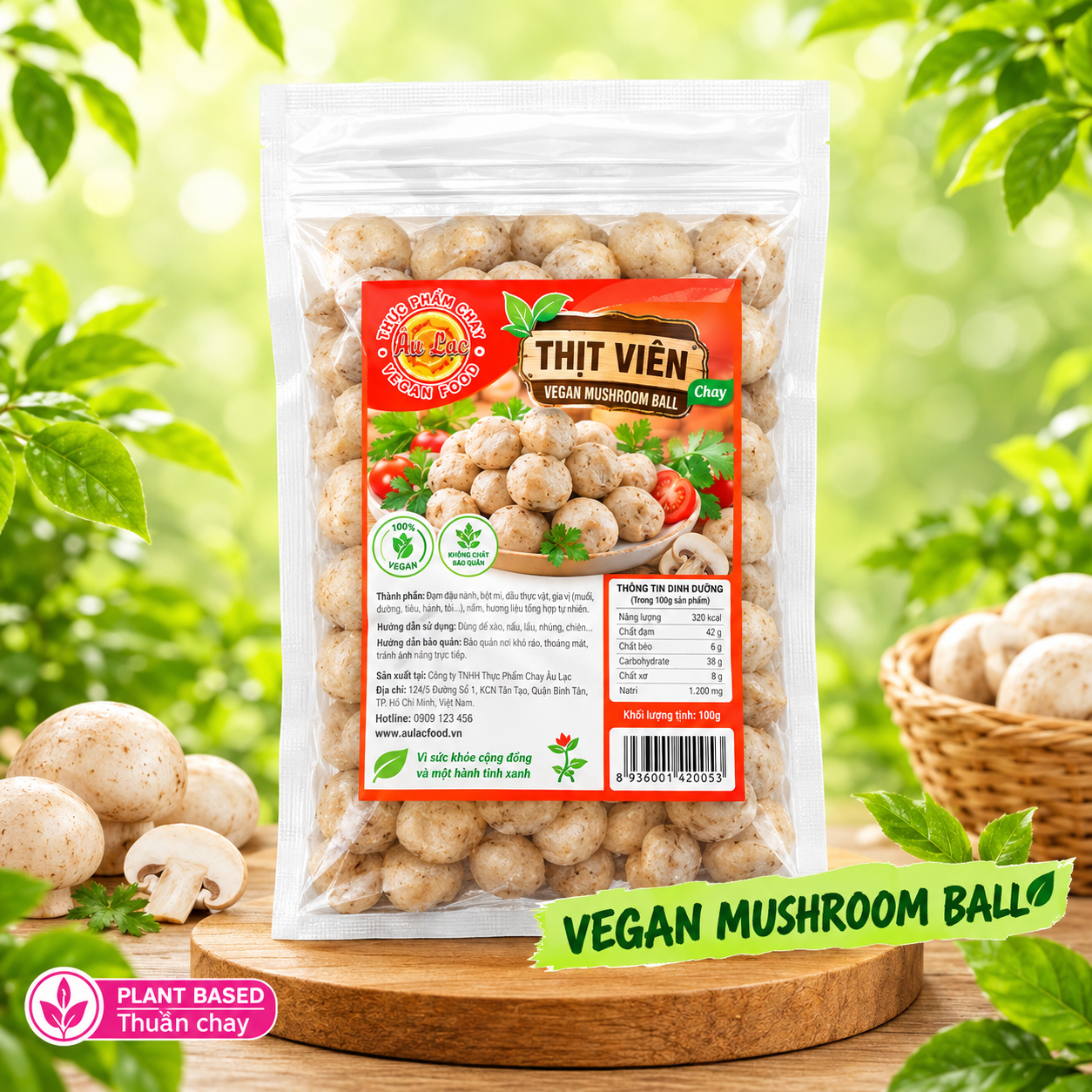 Thịt Vụn Chay 100g (Vegan) Âu Lạc